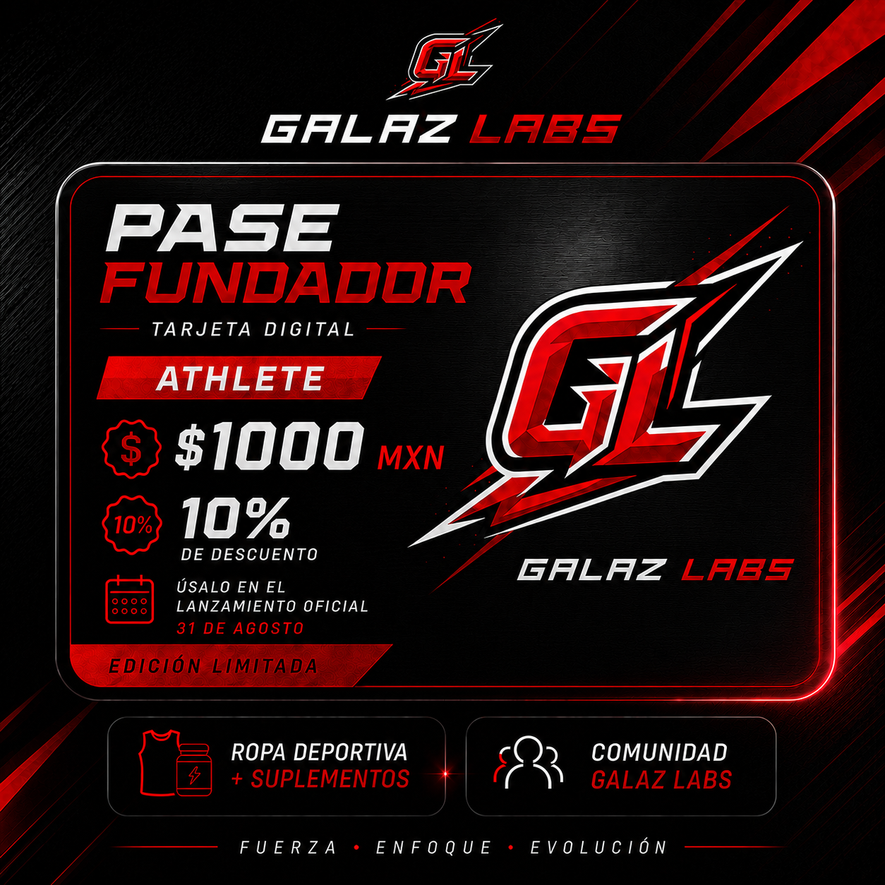 Pase Fundador Athlete
